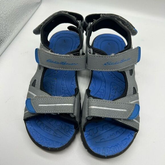 Eddie Bauer Kid’s Velcro Closure Sport Sandals Size 3 - Picture 2 of 12